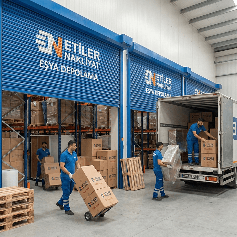 Eşyalarınızı güvenli ve kontrollü şekilde depolar.