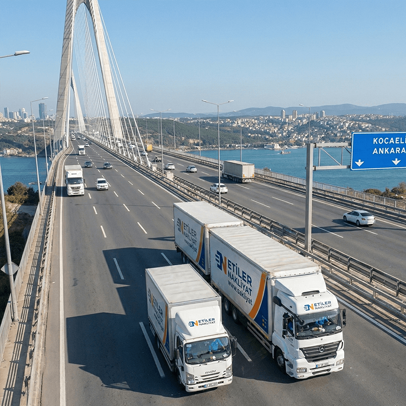 Etiler'den Türkiye'nin her yerine güvenli nakliye.